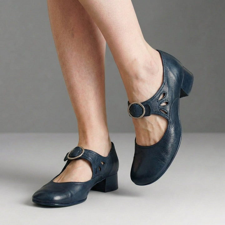 Leather Mary Jane Shoes