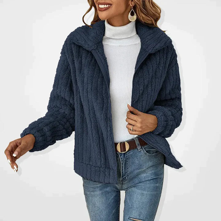 Noa - Elegante Lange Fleece-Weste für Damen | Warm &amp; Stilvoll