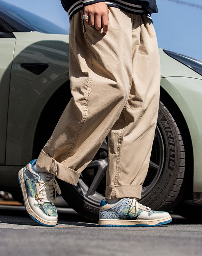 Künstlerische Unisex-Sneaker mit Sternennacht-Design und bequemer Sohle - Lior
