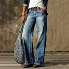 Sarah | Women's Vintage Denim Jeans with Wide Legs