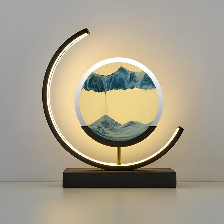 Table Lamp | Sand Picture LED | Remote Control | Living Room &amp; Bedroom