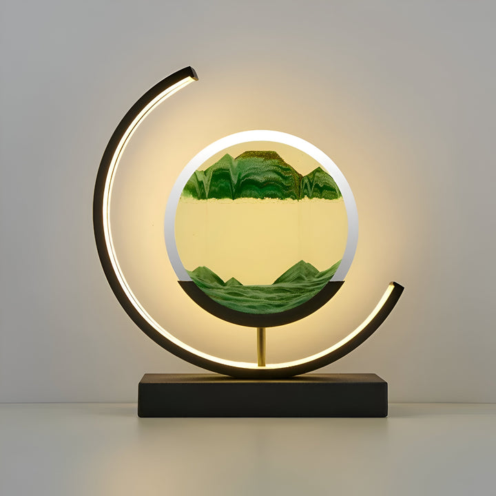 Table Lamp | Sand Picture LED | Remote Control | Living Room &amp; Bedroom