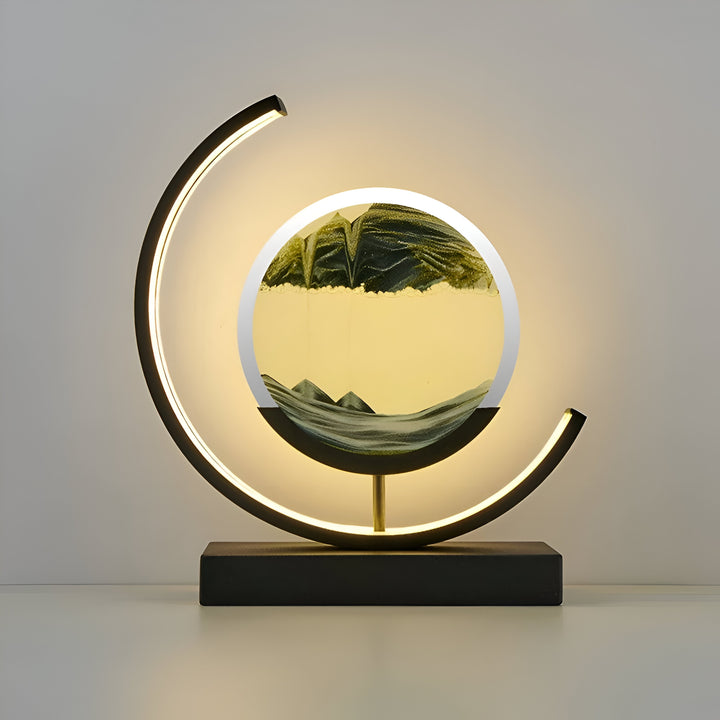 Table Lamp | Sand Picture LED | Remote Control | Living Room &amp; Bedroom
