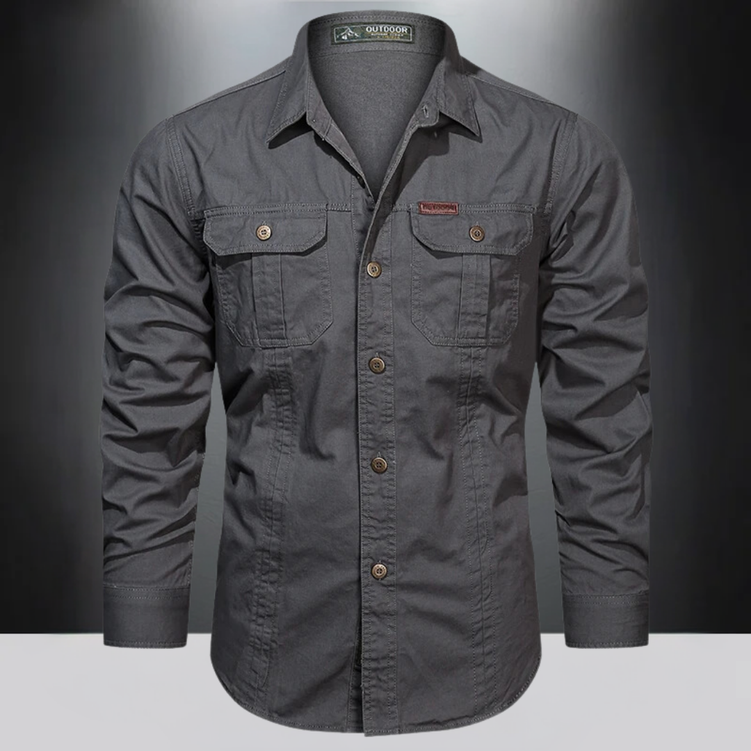 Herren Outdoor Langarmshirt