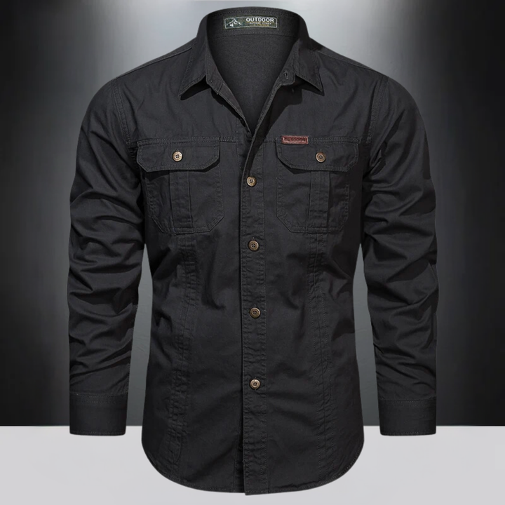 Chemise outdoor à manches longues pour homme