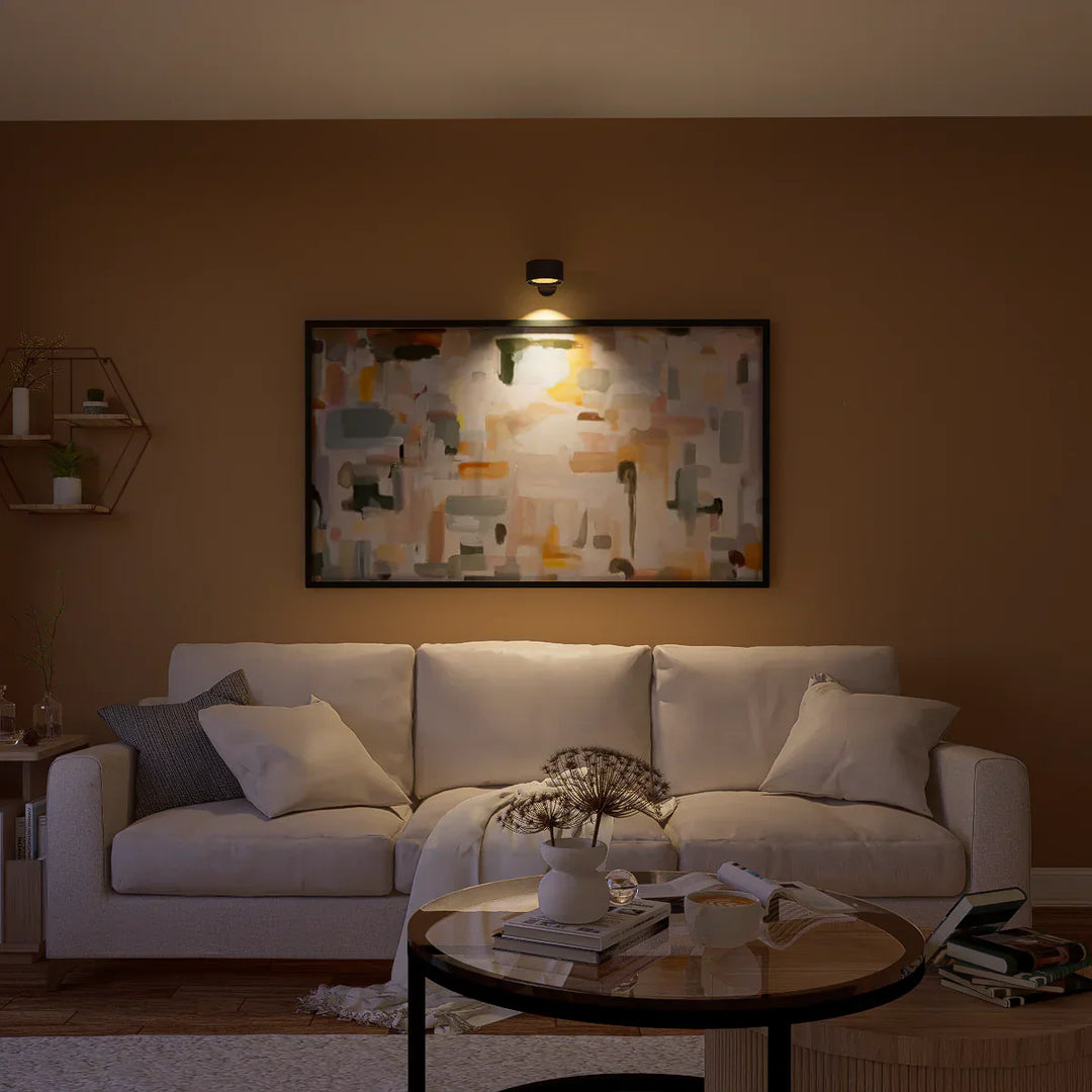 Multifunctional Wireless Wall Lamp Rechargeable &amp; Dimmable with 360° Rotation