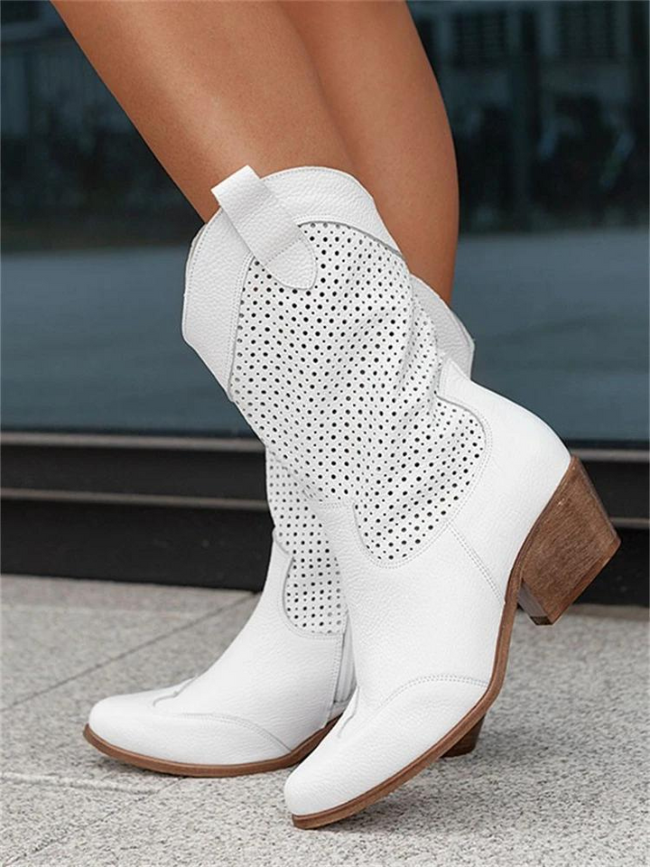 Josiane – Stilvolle Trendy Cowboy-Stiefel für Damen