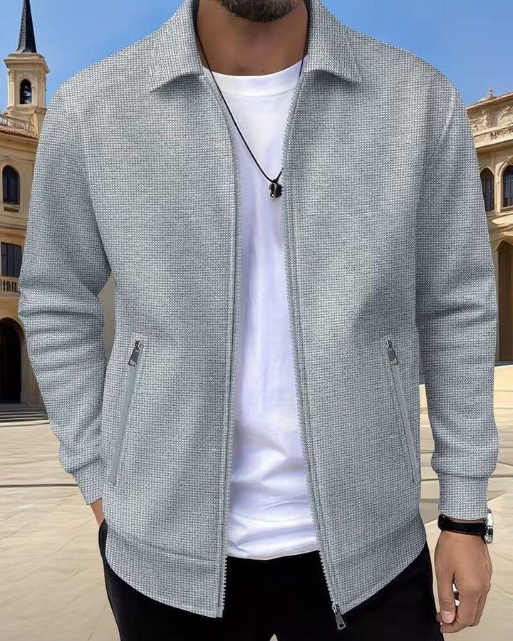 Gideon | Klassische Texturierte Sportjacke