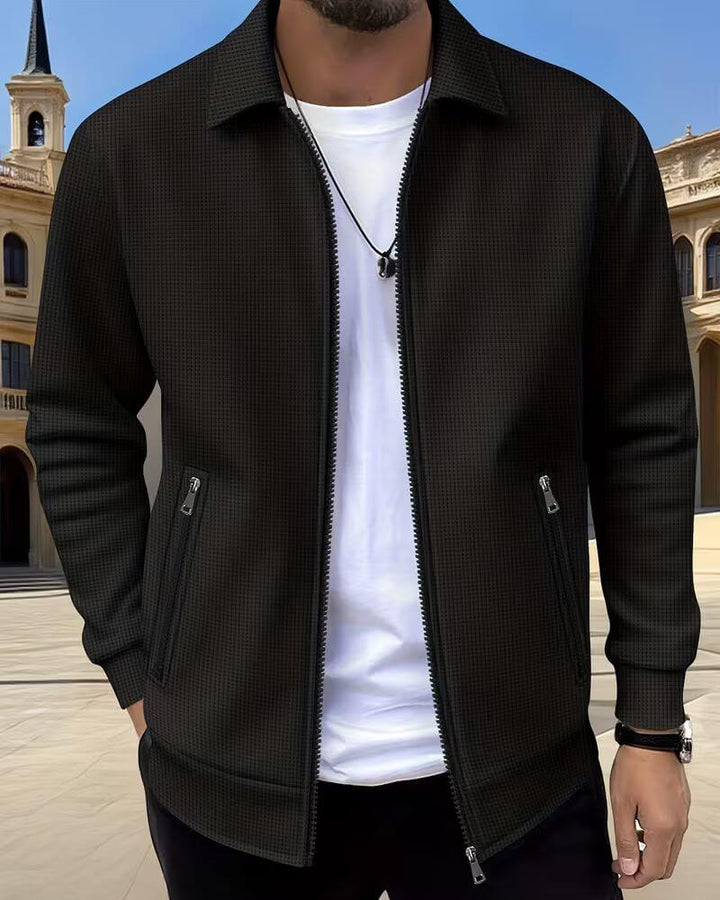 Gideon | Klassische Texturierte Sportjacke