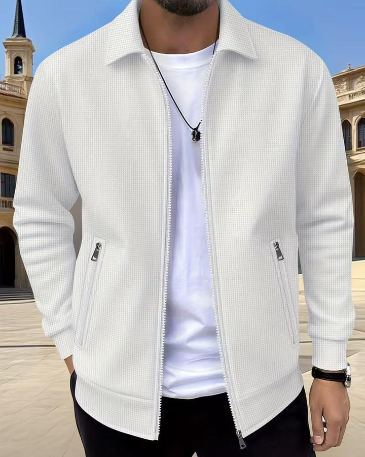 Gideon | Klassische Texturierte Sportjacke