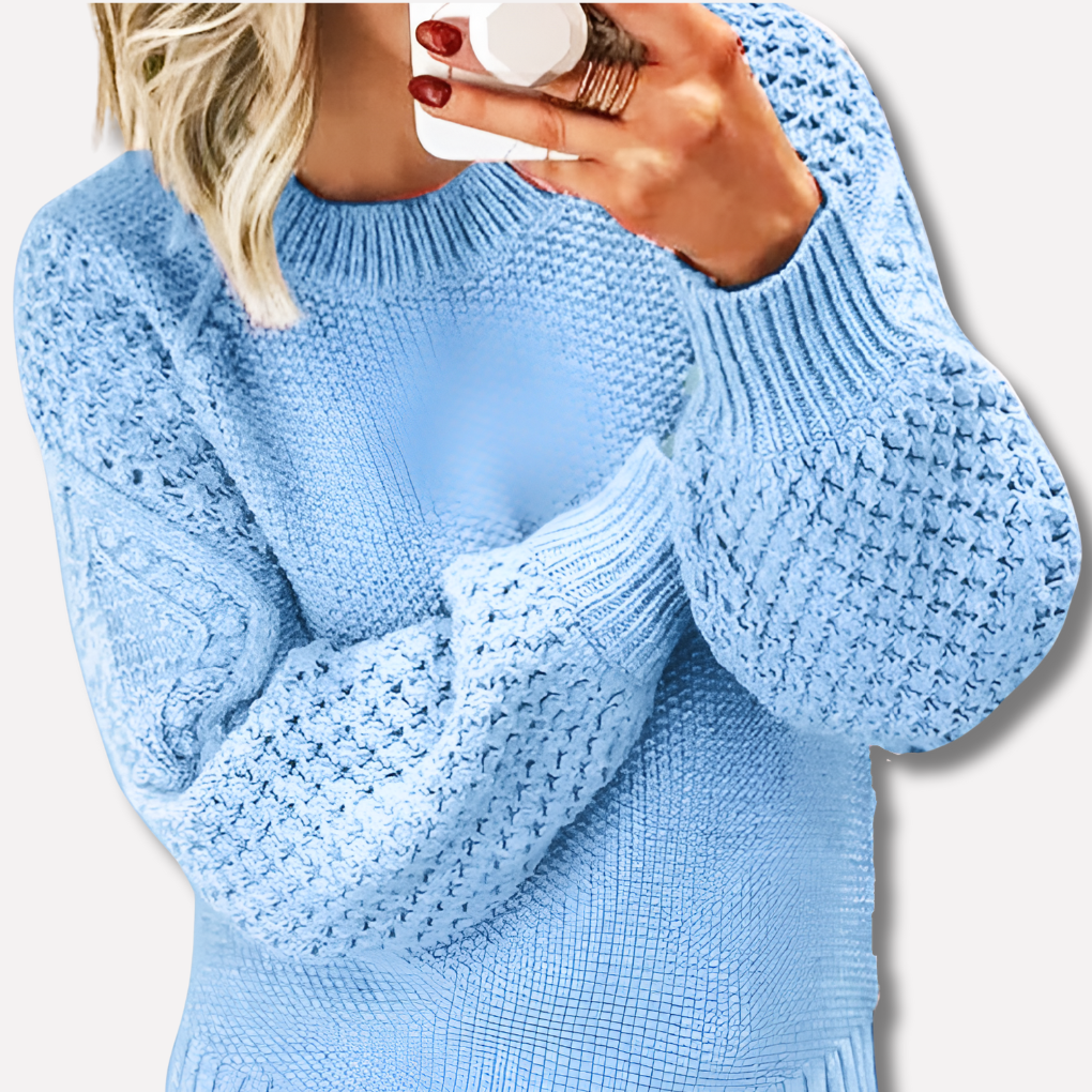 Eleganter warmer Pullover für Damen
