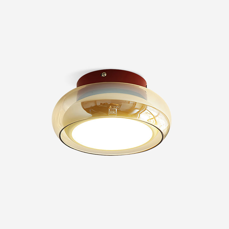 LED Ceiling Light Glass | Warm White | Modern | Living Room
