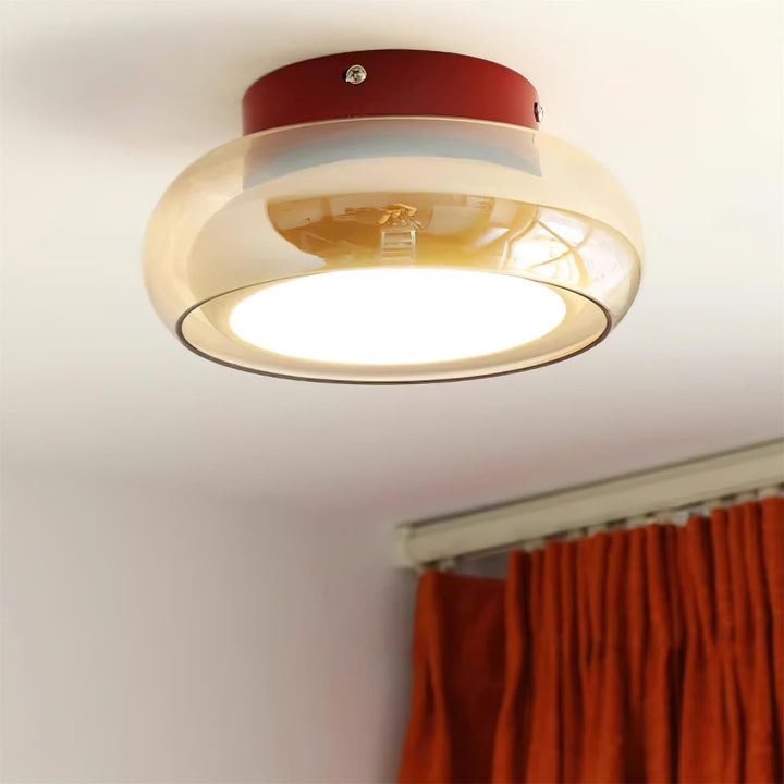 LED Ceiling Light Glass | Warm White | Modern | Living Room