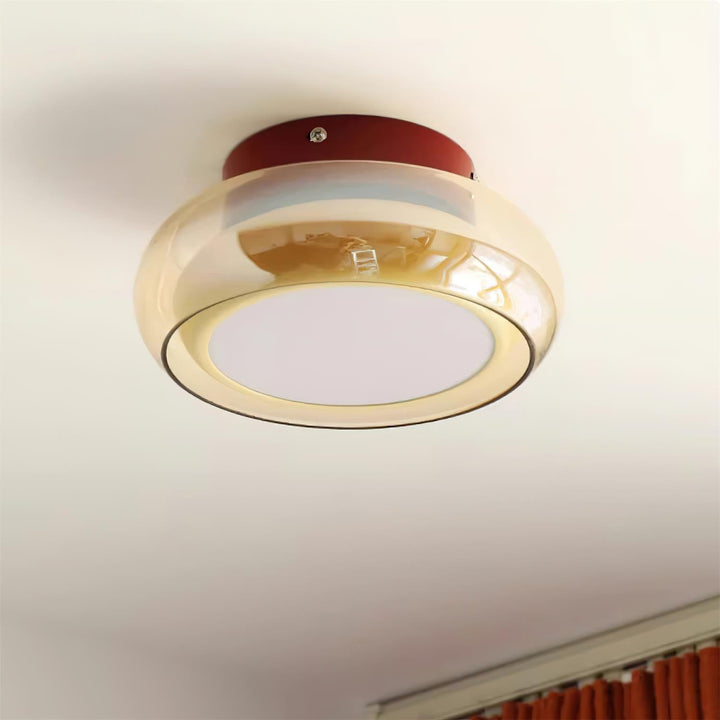 LED Ceiling Light Glass | Warm White | Modern | Living Room