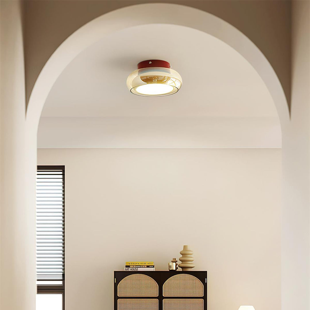 LED Ceiling Light Glass | Warm White | Modern | Living Room