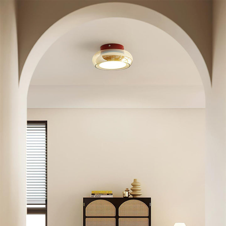 LED Ceiling Light Glass | Warm White | Modern | Living Room