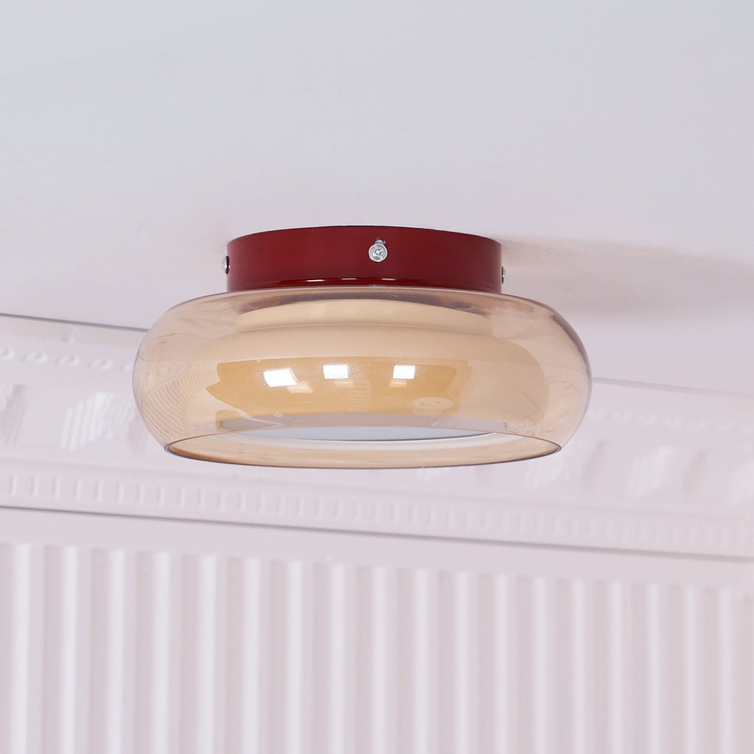 LED Ceiling Light Glass | Warm White | Modern | Living Room