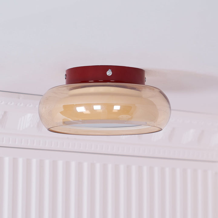 LED Ceiling Light Glass | Warm White | Modern | Living Room