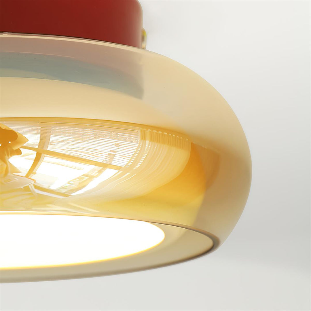 LED Ceiling Light Glass | Warm White | Modern | Living Room