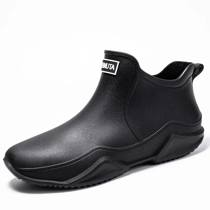 Bottes de pluie pour homme avec semelle antidérapante