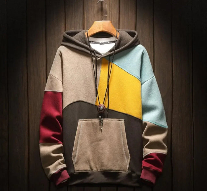 Herren Farbblock Hoodie | Ideal für den Alltag
