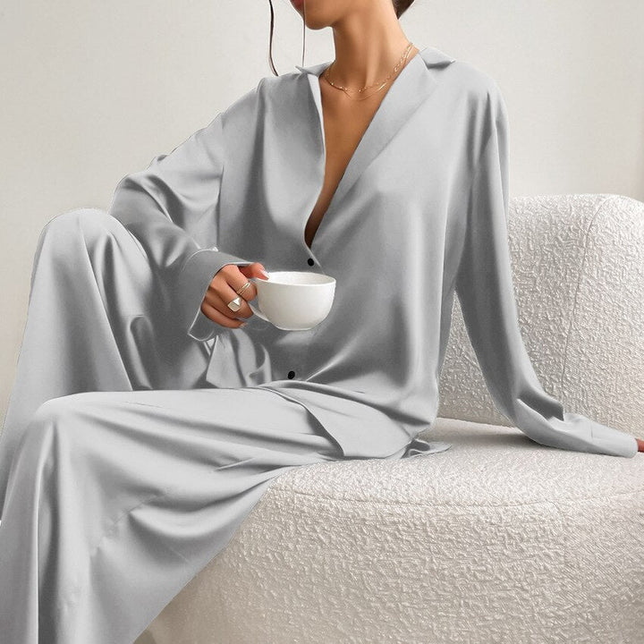Damen Luxus Satin Pyjama Set | Florence