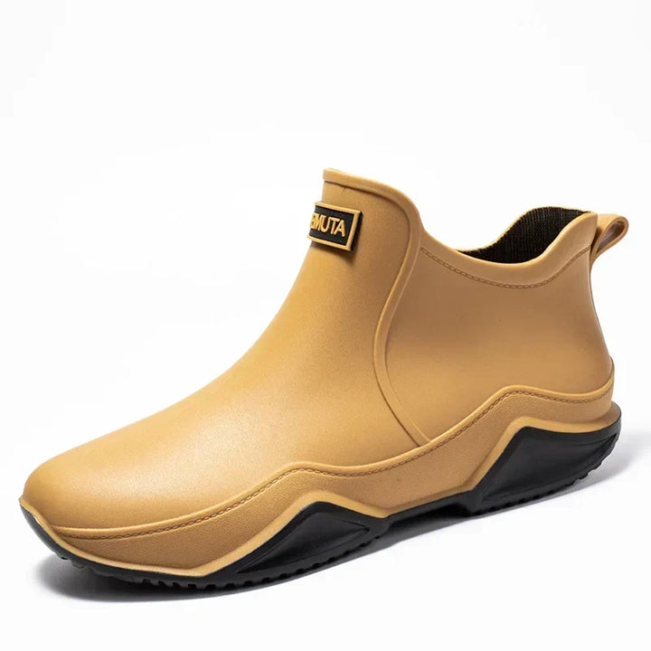 Bottes de pluie pour homme avec semelle antidérapante