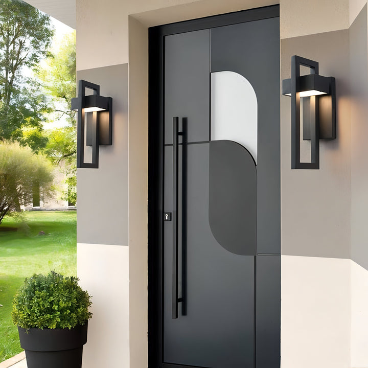 Outdoor Wall Light Stainless Steel Black | Modern | IP65 | LED