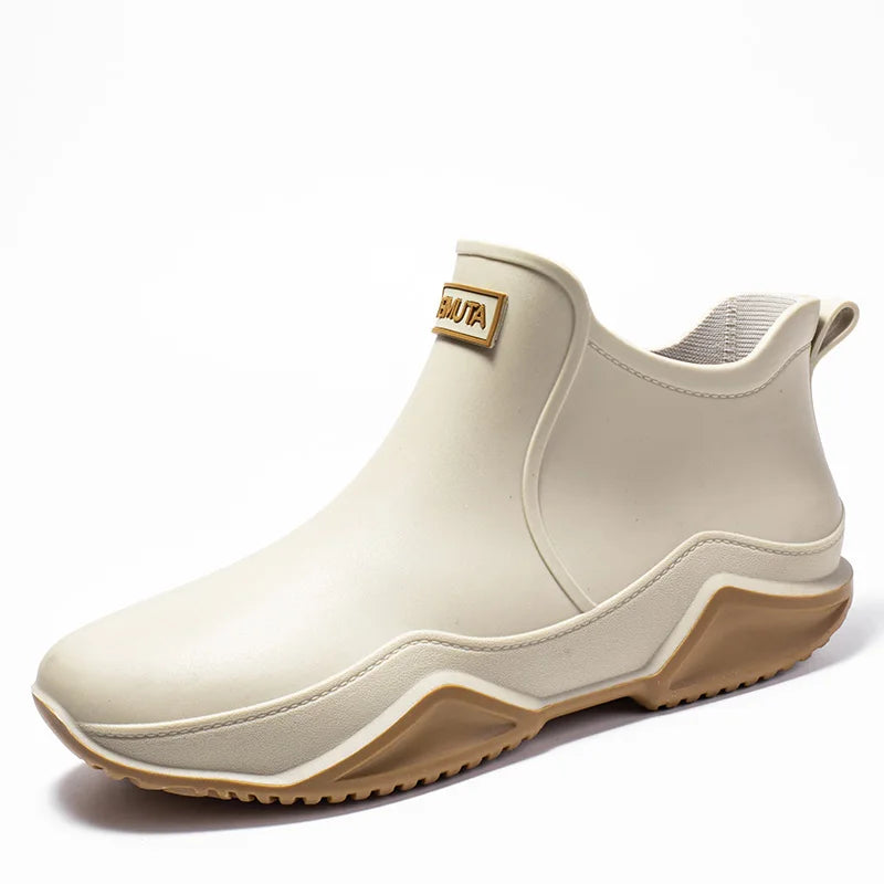 Bottes de pluie pour homme avec semelle antidérapante