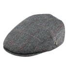 James | Klassische Fischgrät-Stich Flat Cap