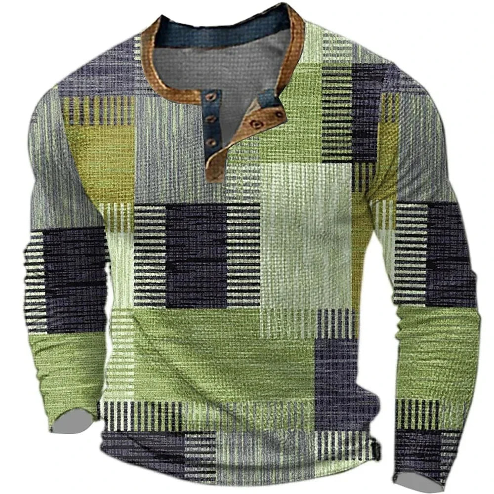 George | Chemise à manches longues et motifs variés