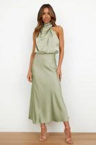 Doris | Women's Stylish Halter Evening Dress