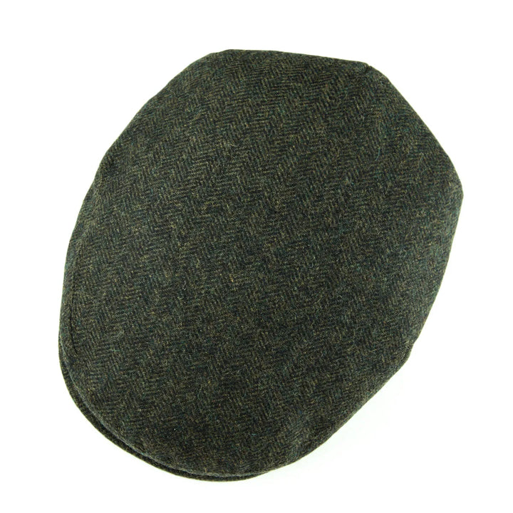 James | Klassische Fischgrät-Stich Flat Cap