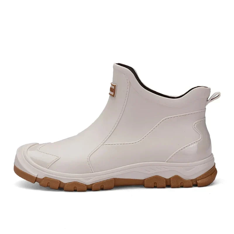 Damen Regenstiefel mit wasserdichtem Design und strapazierfähigen Sohlen