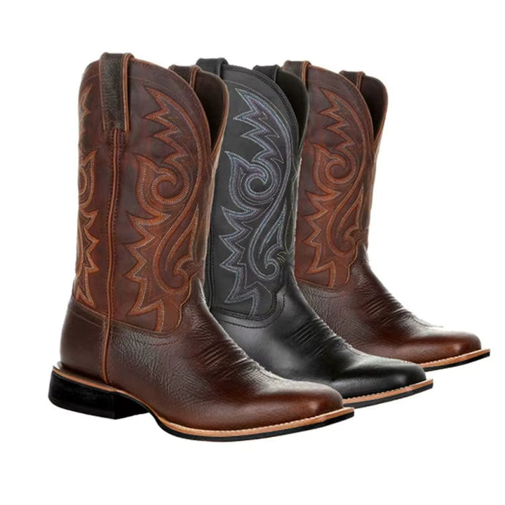 Halbhohe Herren Cowboystiefel - Mason
