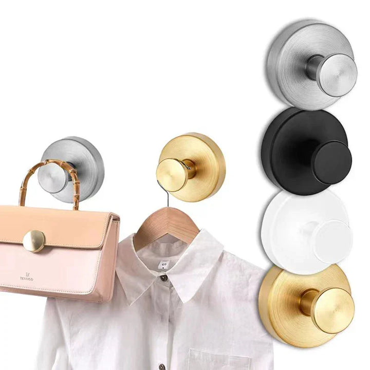 Suction Hook – Safe and Versatile: Strong Metal Hook for Any Surface
