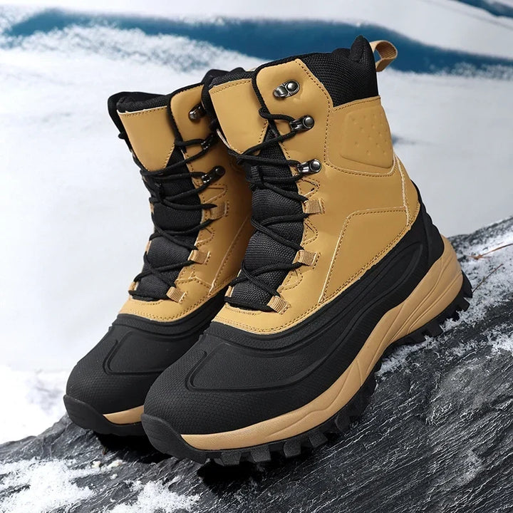 Hoge Schneestiefel für Herren mit Schnürung