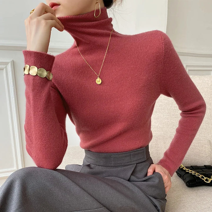 Camille Kaschmir Rollkragenpullover