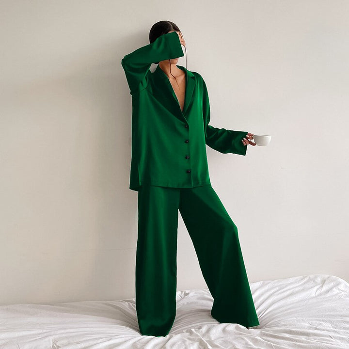 Damen Luxus Satin Pyjama Set | Florence