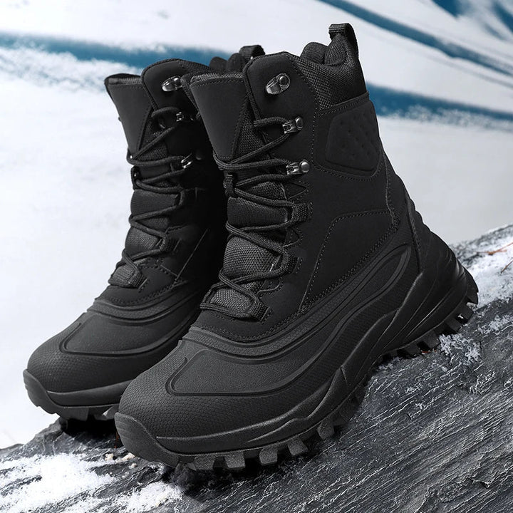 Hoge Schneestiefel für Herren mit Schnürung