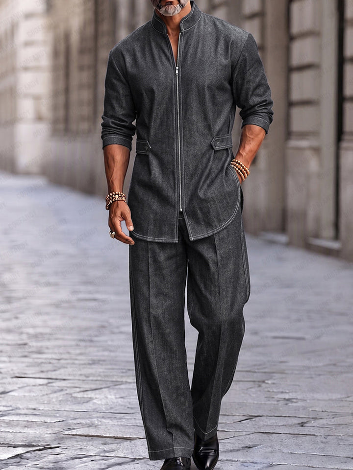 Sinclair | Herren Zip-Jacke und Hose Set für den Herbst