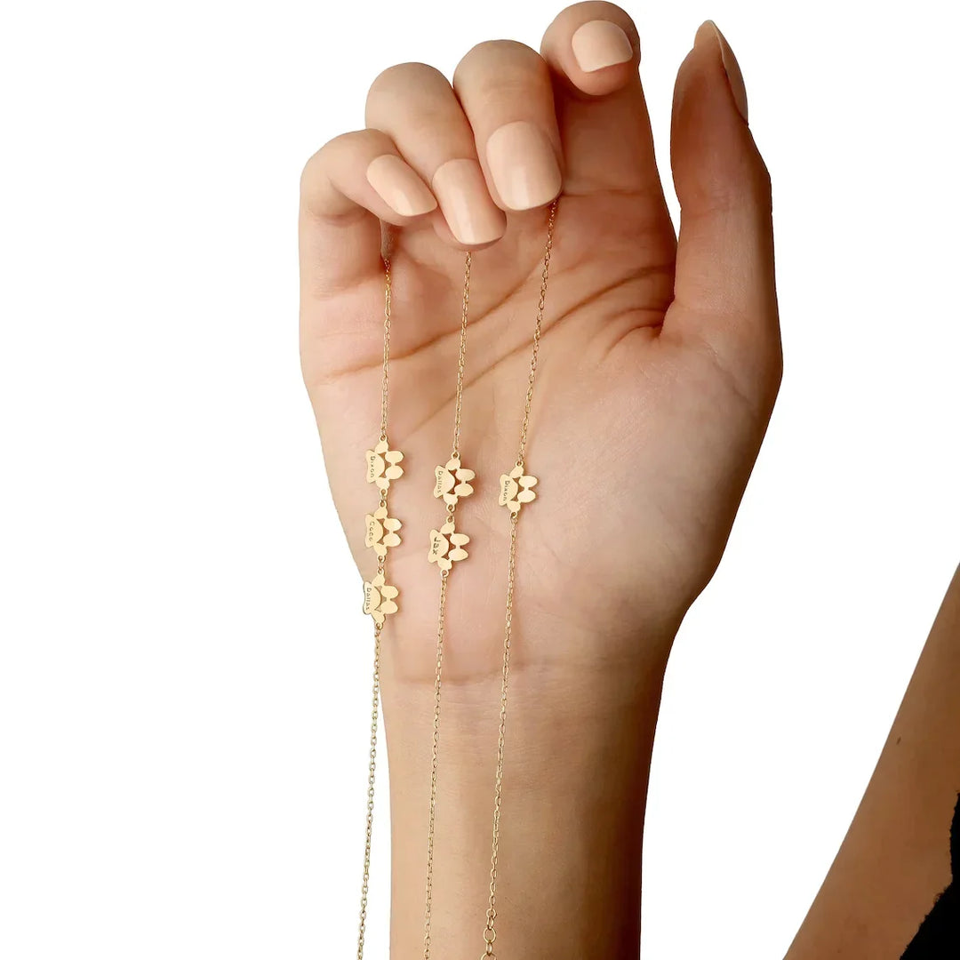 PawBracelet | Customisable paw print as a symbol of love