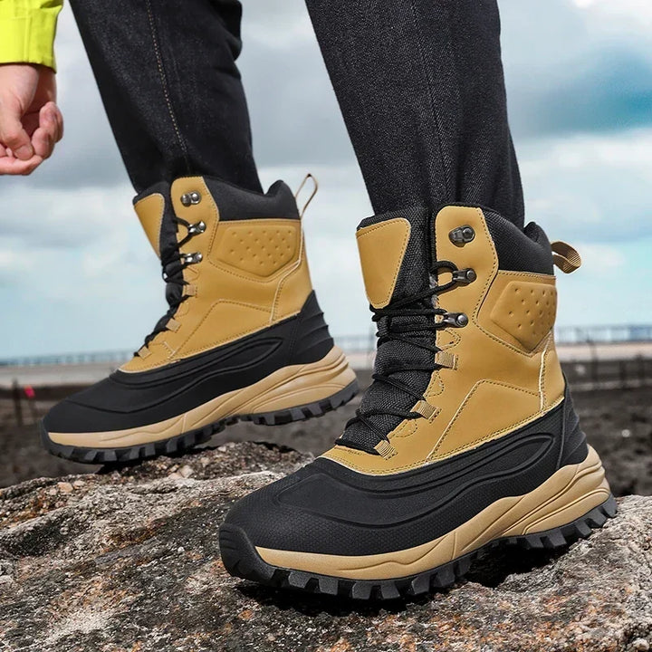 Hoge Schneestiefel für Herren mit Schnürung