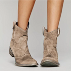 Roselle | Elegant Suede Western Boots for a Stylish Look