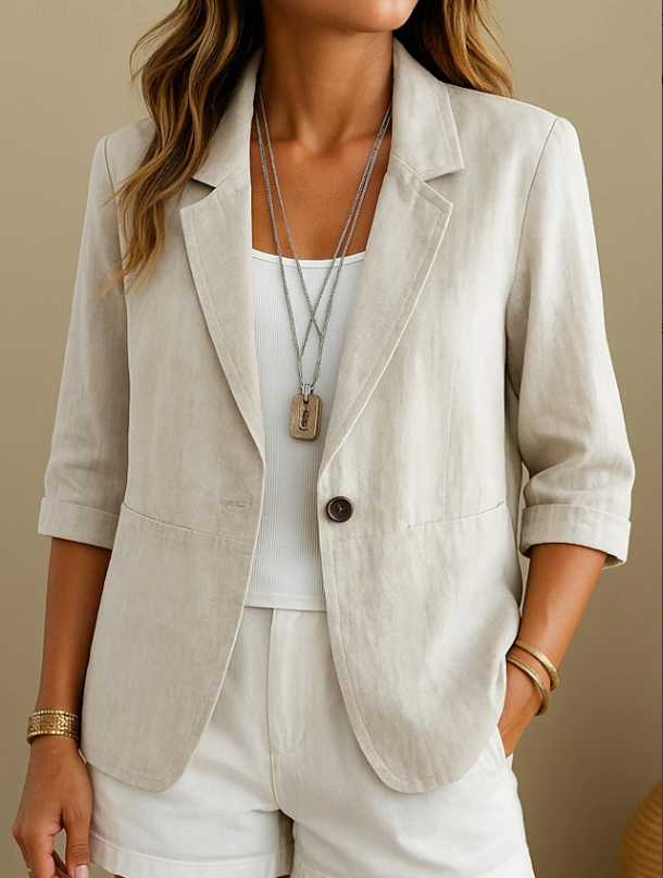 Camille | Eleganter, maßgeschneiderter Alltagsblazer