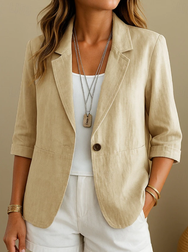 Camille | Eleganter, maßgeschneiderter Alltagsblazer