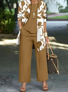 Scarlett | Elegantes Blumiges 3-Teile Set