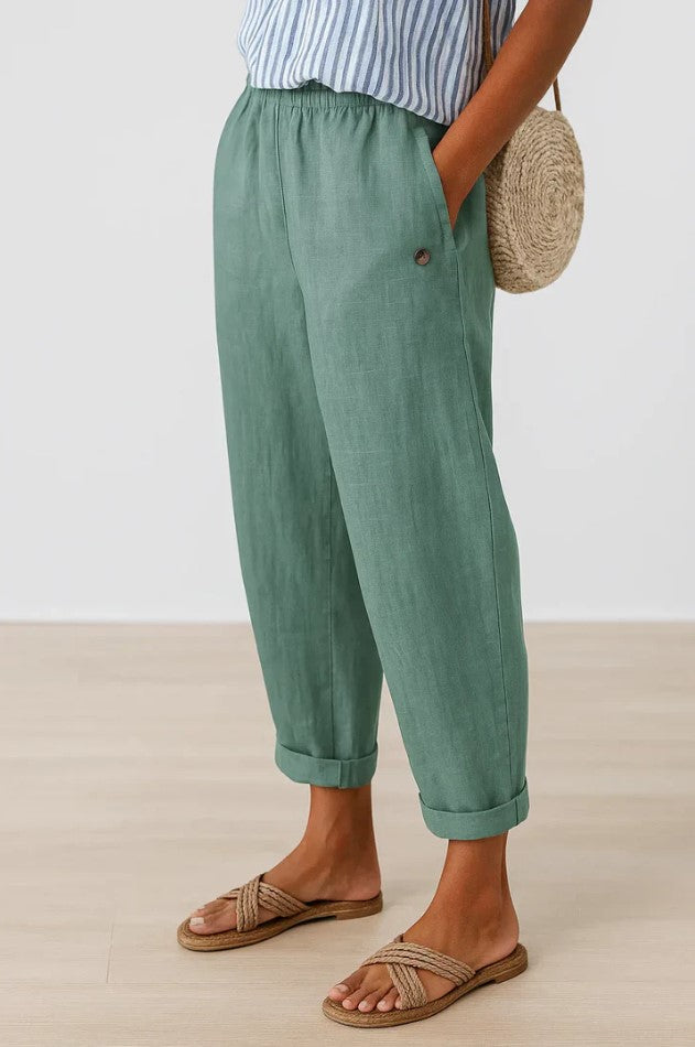 Cerys | Zeitlose schlichte Alltags-Hosen