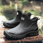 Damen Regenstiefel mit wasserdichtem Design und strapazierfähigen Sohlen