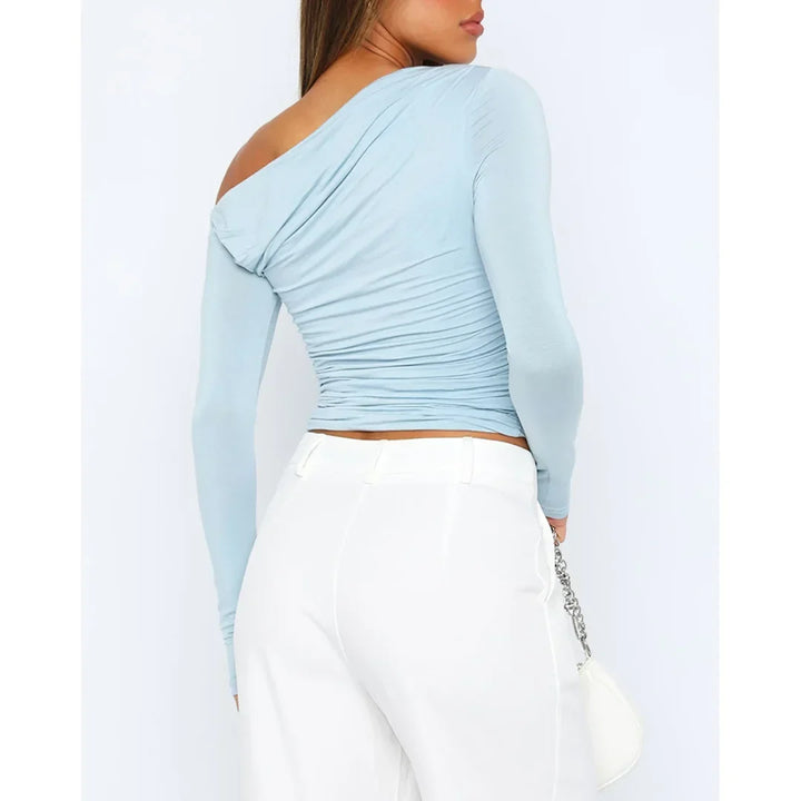Käthe | Stilvolles Twisted Langarmtop für Frauen